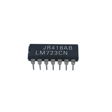 LM723CN 인라인 DIP-14 고정밀 전압 조정기 칩